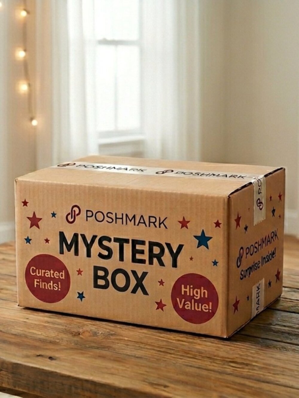CLOSET CLEAR OUT RESELLER 5 ITEM MYSTERY BOX - NO CLOTHING INCLUDED